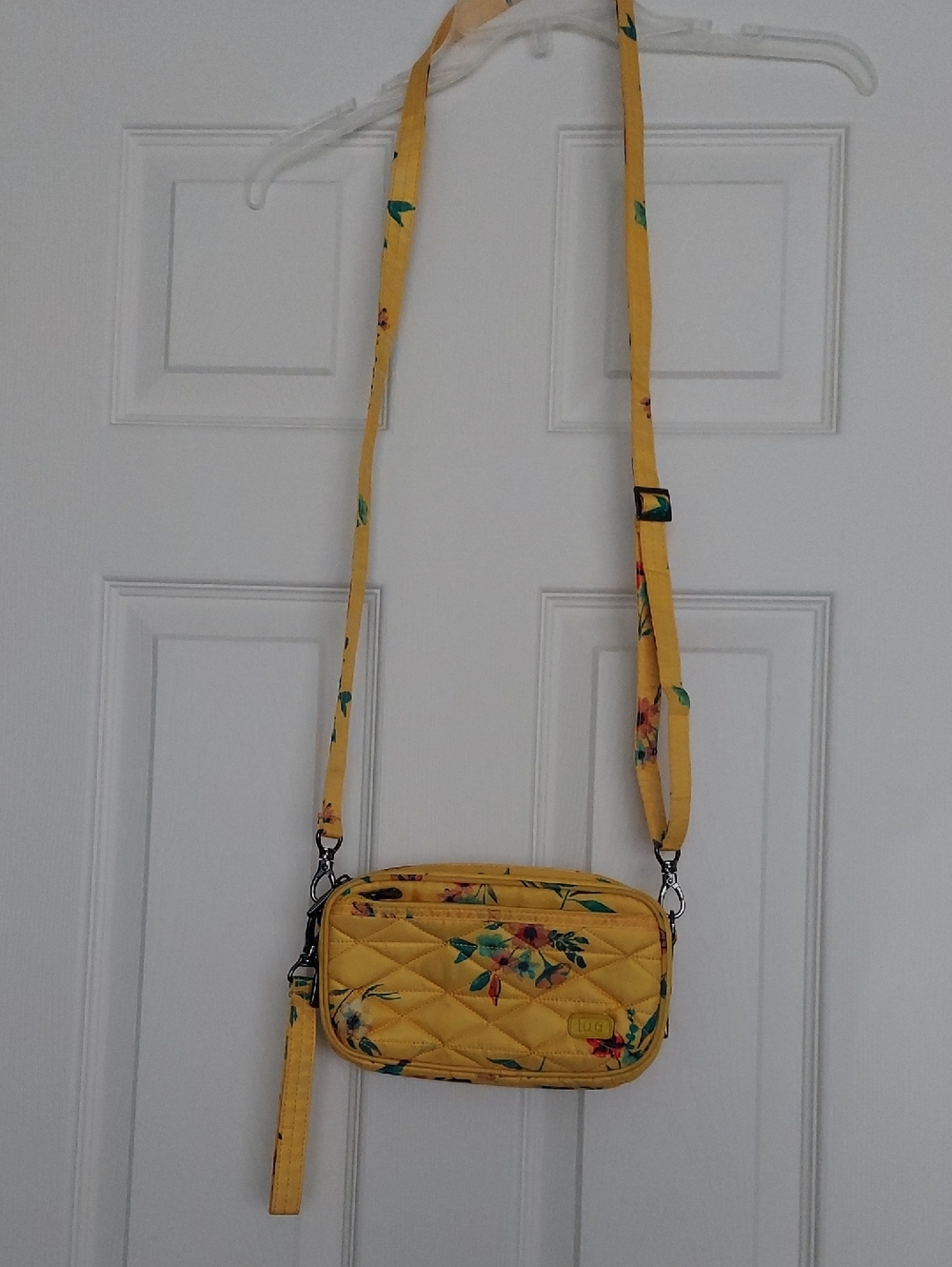 Lug Roundabout Crossbody/Wristlet Nylon Bag